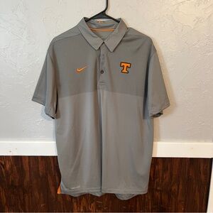 Nike Men's Gray Tennessee Vols Polo Shirt